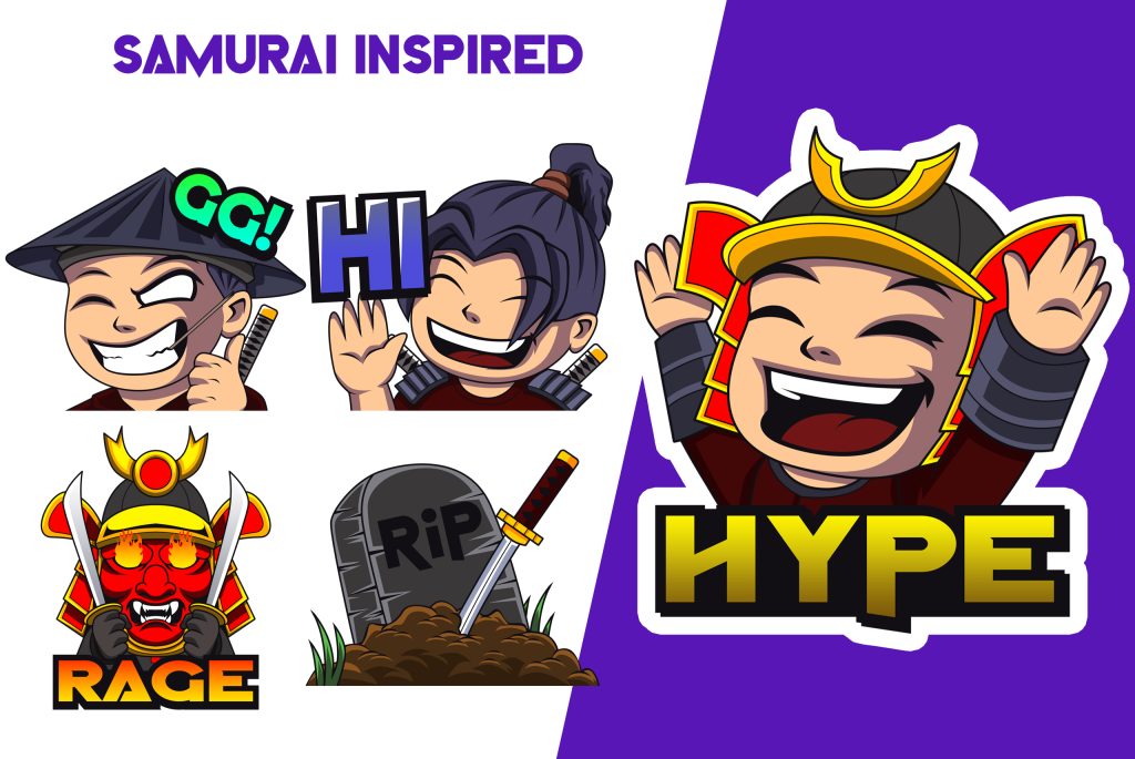 Elden Ring Inspired Emote Pack Emotes Store   Samurai Preview 1024x685 